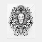 Naturreich Fleecedecke (Vorderseite)