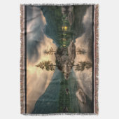 Naturreisen - Wassergebirge Landschaft Decke (Vorderseite Vertikal)