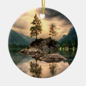 Naturreisen - Wassergebirge Landschaft Keramik Ornament (Vorne)