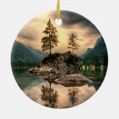 Naturreisen - Wassergebirge Landschaft Keramik Ornament (Hinten)