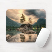Naturreisen - Wassergebirge Landschaft Mousepad (Mit Mouse)