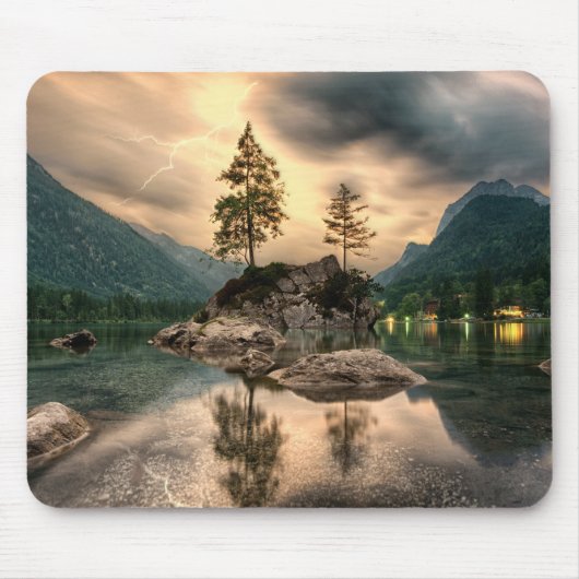Naturreisen - Wassergebirge Landschaft Mousepad (Vorne)