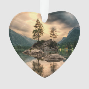 Naturreisen - Wassergebirge Landschaft Ornament