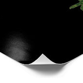 NATURROOSTER-CHICKEN-WALDSTIL POSTER (Ecke)