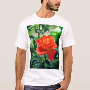 Naturrosa-Rose-Blume T-Shirt