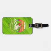 Naturrufung | Erlebnis Berge erwartet Gepäckanhänger (Vorderseite horizontal)