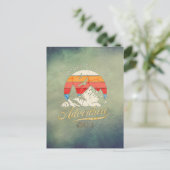 Naturrufung | Erlebnis Berge erwartet Postkarte (Stehend Vorderseite)