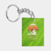 Naturrufung | Erlebnis Berge erwartet Schlüsselanhänger (Vorderseite links)