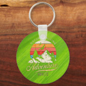 Naturrufung | Erlebnis Berge erwartet Schlüsselanhänger (Rückseite)