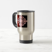 Naturs verborgene Geometrie Abstract Tasse (Vorderseite Links)