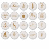 Natursammlung Aufkleber (Vorderseite)