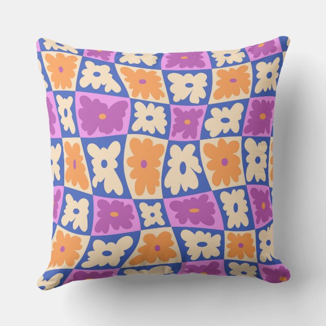 Naturschachbrett Kissen (Rückseite)