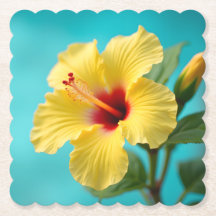 Naturschatz: Gelber Hibiskus Harmonie