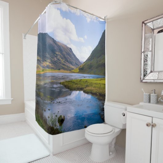 Naturschaum, Berg Duschvorhang (Beispiel)