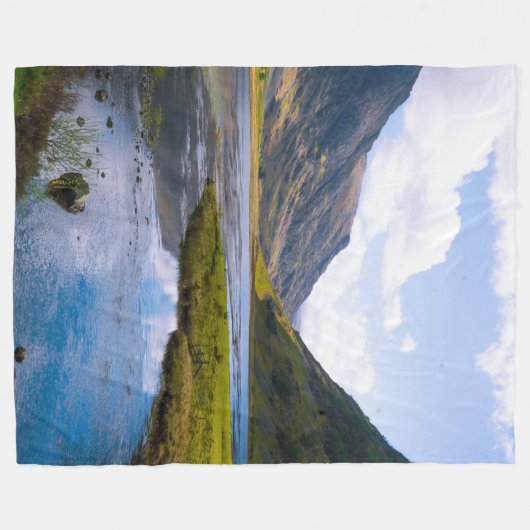 Naturschaum, Berg Fleecedecke (Vorderseite (Horizontal))