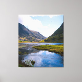 Naturschaum, Berg Leinwanddruck