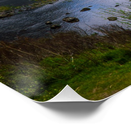 Naturschaum, Berg Poster (Ecke)