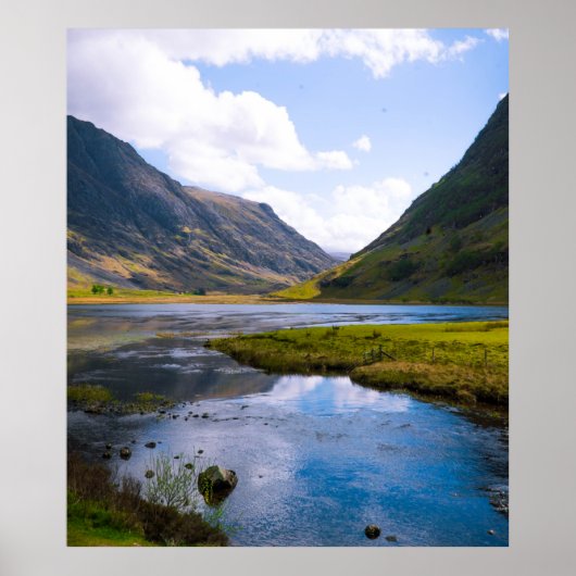 Naturschaum, Berg Poster (Vorne)
