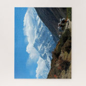 Naturschnee Himalaja-Gebirgsindiens Nepal Puzzle (Vertikal)