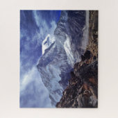 Naturschnee Himalaja-Gebirgsindiens Nepal Puzzle (Vertikal)