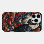 Naturschöne Adler-Design iPhone Hülle (Rückseite (Horizontal))