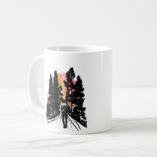 Naturschönheit Kaffeetasse (Vorderseite Links)