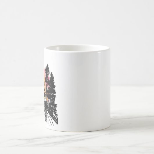 Naturschönheit Kaffeetasse (Mittel)