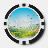 Naturschönheit Pokerchips (Vorderseite)