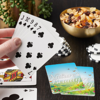 Naturschönheit Spielkarten