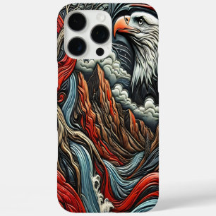 Naturschönheiten Eagle Artwork iPhone 16 Pro Max Hülle