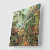 NATURSCHUTZ DURCH ERNST HAECKEL QUADRATISCHE WANDUHR (Winkel)