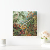 NATURSCHUTZ DURCH ERNST HAECKEL QUADRATISCHE WANDUHR (Zuhause)