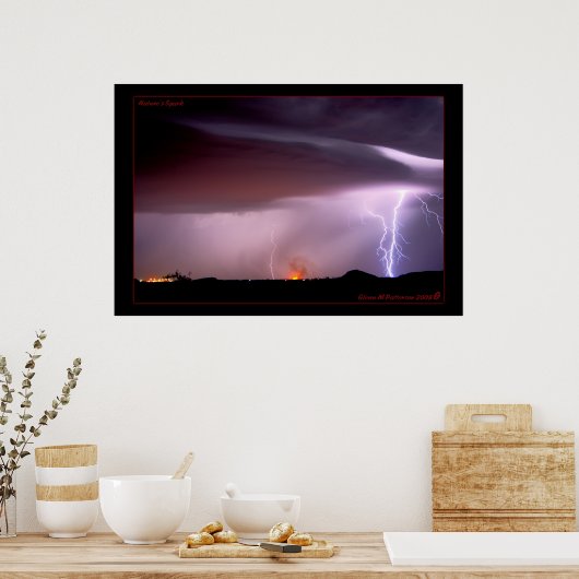 Naturschutz-HDR Poster (Küche)