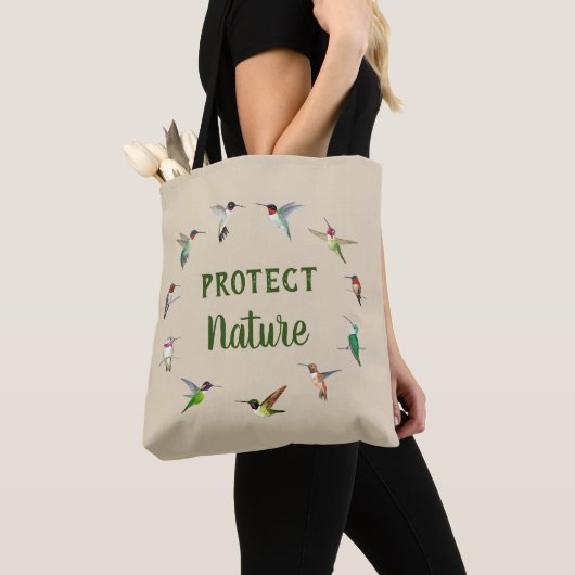Naturschutz Hummingbird Tasche (Von Nahem)