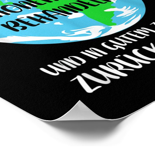 Naturschutz, Klimaanlage Heizung, Envir Poster (Ecke)