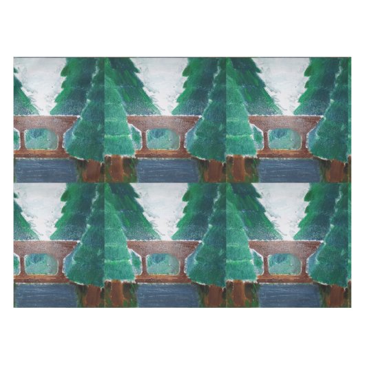 Naturschutz Tischdecke (Vorderseite (Horizontal))