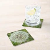 Naturschutz-Untersetzer Rechteckiger Pappuntersetzer (Vor Ort)