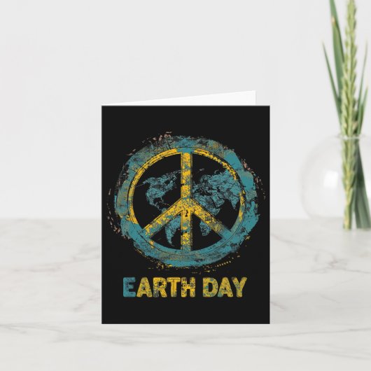 Naturschutzbaum des Earth Day Karte (Vorderseite)