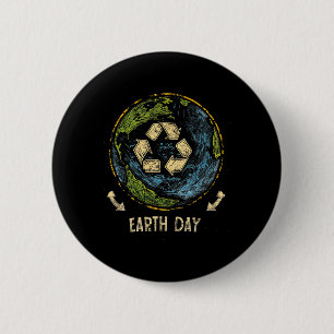 Naturschutzbaum recycle Erde Button