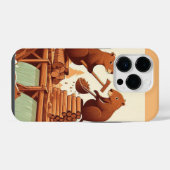 Naturschützer iPhone Hülle (Rückseite (Horizontal))