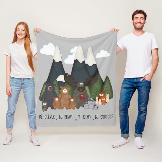 Naturschutzfreunde Fleecedecke (Beispiel)