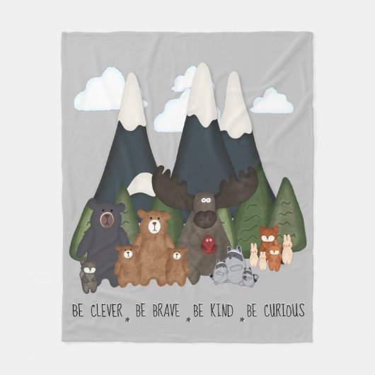 Naturschutzfreunde Fleecedecke (Vorderseite)