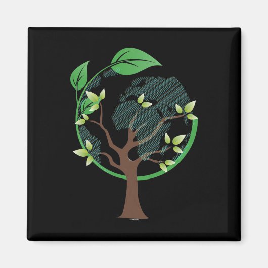 Naturschutzgebiet Erde Lover Magnet (Vorne)
