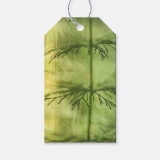 Naturschutzgebiet Puzzlegras-Foto Geschenkanhänger (Vorderseite)