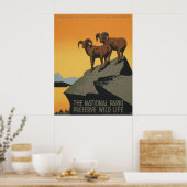 Naturschutzgebiete Poster (Küche)