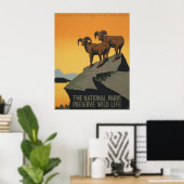 Naturschutzgebiete Poster (Heimbüro)