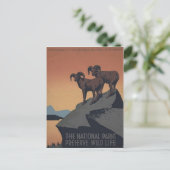 Naturschutzgebiete Postkarte (Stehend Vorderseite)