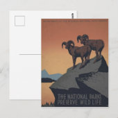 Naturschutzgebiete Postkarte (Vorne/Hinten)
