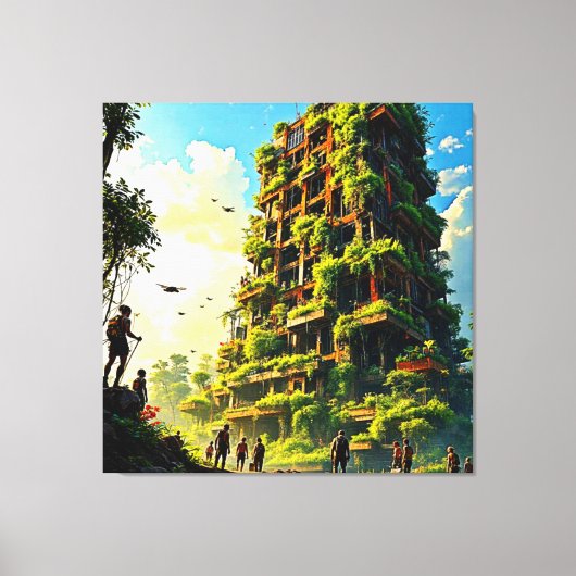 Naturschutzgebiete Urbanität Leinwanddruck (Vorderseite)