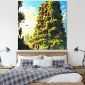 Naturschutzgebiete Urbanität Leinwanddruck (Insitu (Schlafzimmer))